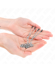 KINK PINZAS PARA PEZONES FINA CON CADENA GRUESA 30 CM 2