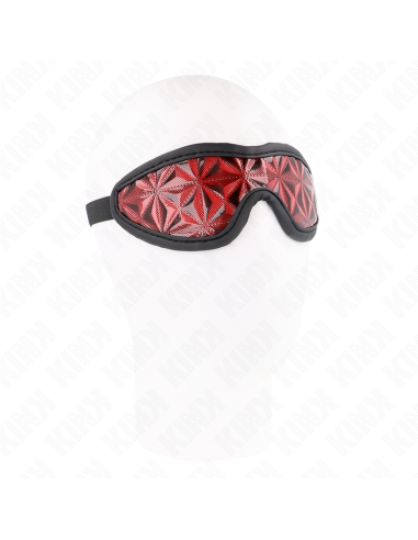 KINK VENDA CON PATRAN DE DIAMANTES ROJO 205 x 6 CM