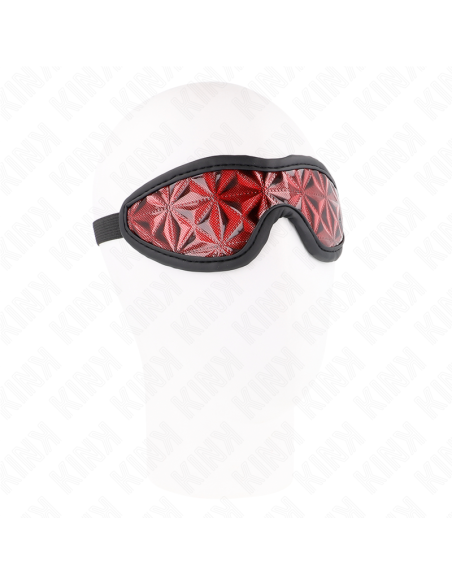 KINK VENDA CON PATRAN DE DIAMANTES ROJO 205 x 6 CM