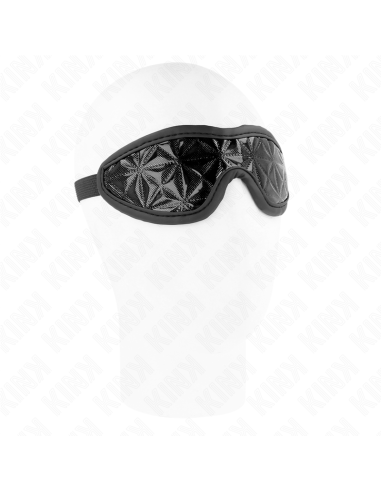 KINK VENDA CON PATRAN DE DIAMANTES NEGRO 205 x 6 CM