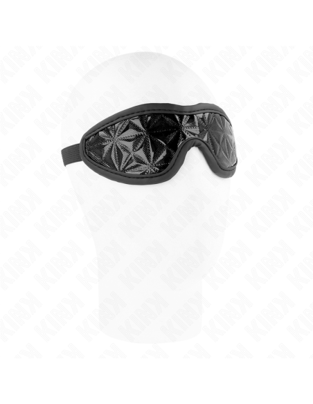 KINK VENDA CON PATRAN DE DIAMANTES NEGRO 205 x 6 CM