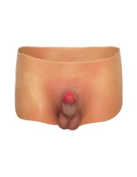 HIDDEN DESIRE ALTER EGO BAXER CON PENE 18 CM NATURAL TALLA L