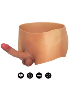 HIDDEN DESIRE ALTER EGO BAXER CON PENE 18 CM NATURAL TALLA S M