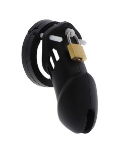 HIDDEN DESIRE EXTREME JAULA DE CASTIDAD SILICONA TALLA L NEGRO