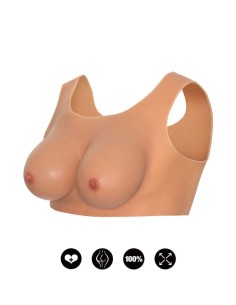 HIDDEN DESIRE ALTER EGO TOP DE PECHO VESTIBLE COPA C NATURAL 2