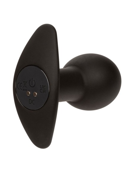 CALEXOTICS ROCK BOTTOM PLUG ANAL 10 VIBRACIONES SILICONA NEGRO