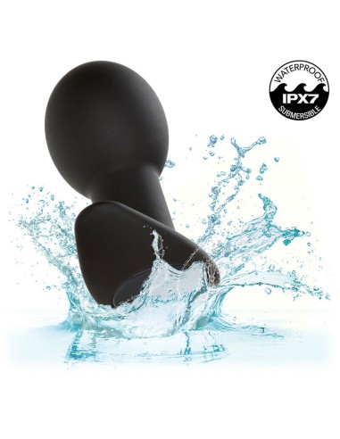 CALEXOTICS ROCK BOTTOM PLUG ANAL 10 VIBRACIONES SILICONA NEGRO