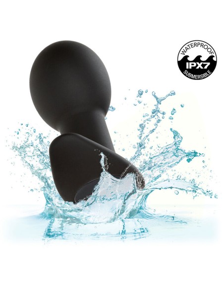 CALEXOTICS ROCK BOTTOM PLUG ANAL 10 VIBRACIONES SILICONA NEGRO