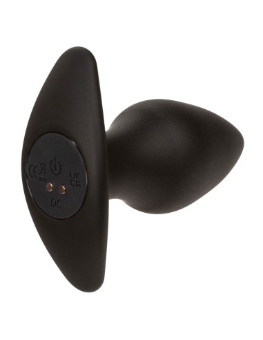 CALEXOTICS ROCK BOTTOM PERFECT PLUG ANAL 10 VIBRACIONES SILICONA NEGRO