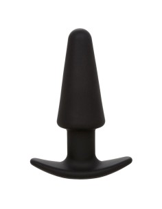 CALEXOTICS ROCK BOTTOM PLUG ANAL CANICO 10 VIBRACIONES SILICONA NEGRO
