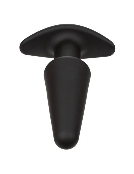 CALEXOTICS ROCK BOTTOM PLUG ANAL CANICO 10 VIBRACIONES SILICONA NEGRO