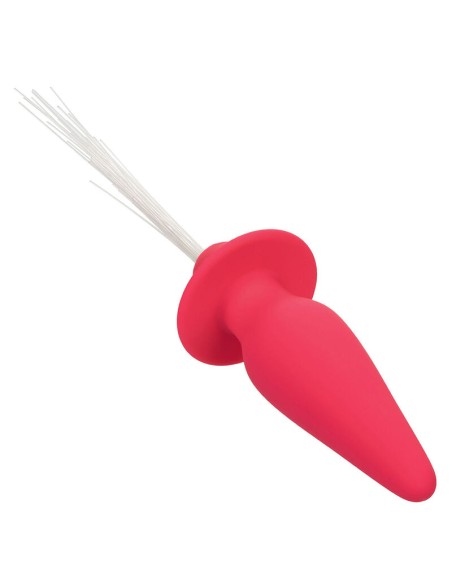 CALEXOTICS SOUTHERN LIGHTS LIGHT UP PLUG ANAL CON LUCES 10 VIBRACIONES SILICONA ROSA