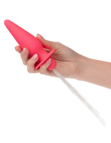 CALEXOTICS SOUTHERN LIGHTS LIGHT UP PLUG ANAL CON LUCES 10 VIBRACIONES SILICONA ROSA