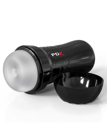 PDX EXTREME SLIDE GLIDE MASTURBADOR AUTOLUBRICANTE TRANSPARENTE