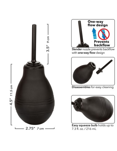 CALEXOTICS ONE WAY DUCHA ANAL NEGRO