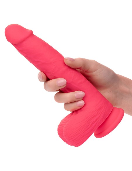 CALEXOTICS STUDS VIBRADOR REALASTICO 10 VIBRACIONES Y ROSA