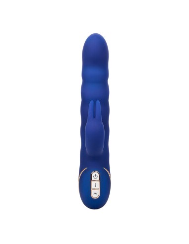 CALEXOTICS JACK VIBRADOR RABBIT MOVIMIENTO DE ONDAS AZUL