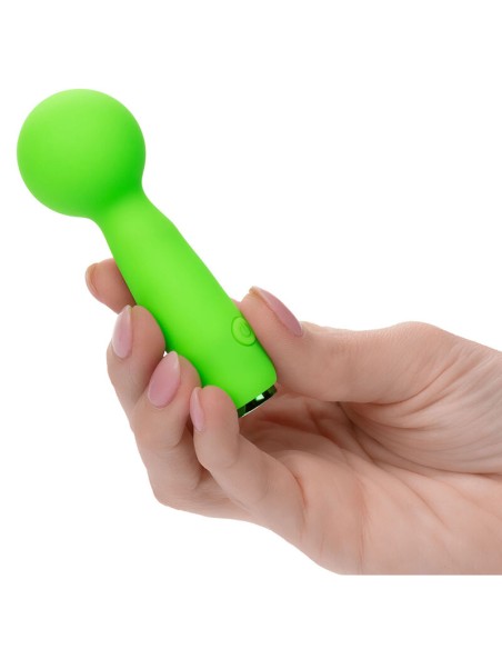 CALEXOTICS NEON VIBES THE BUBBLY VIBE MINI MASAJEADOR 10 VIBRACIONES VERDE
