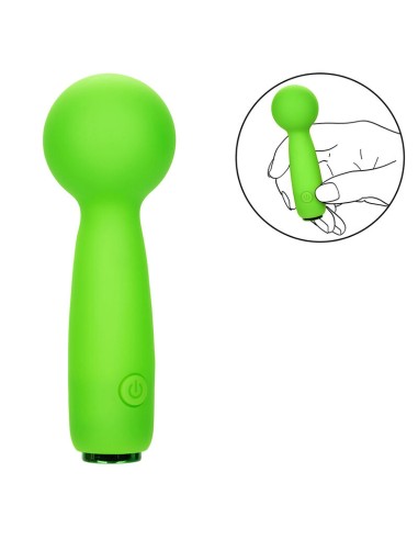 CALEXOTICS NEON VIBES THE BUBBLY VIBE MINI MASAJEADOR 10 VIBRACIONES VERDE