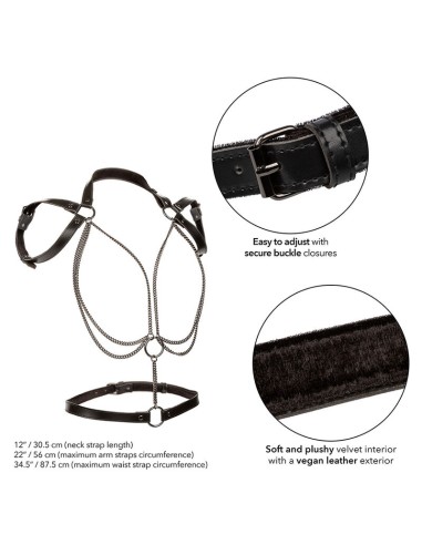 CALEXOTICS EUPHORIA ARNAS ESTILO CABESTRO CON MALTIPLES CADENAS PREMIUM