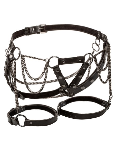 CALEXOTICS EUPHORIA ARNAS DE MUSLO CON CADENAS PREMIUM TALLA PLUS