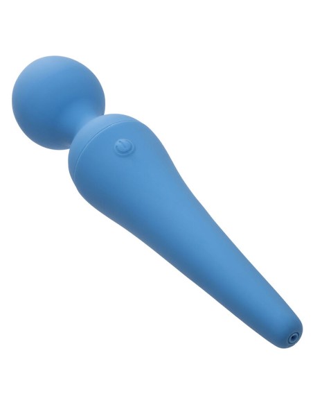 CALEXOTICS COUTURE KIT VIBRADOR WAND 10 VIBRACIONES AZUL