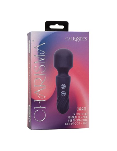 CALEXOTICS CHARISMA CHARM MASAJEADOR 12 FUNCIONES MORADO