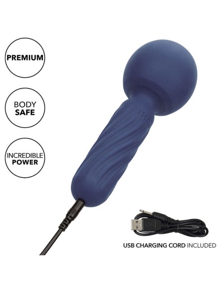 CALEXOTICS CHARISMA SEDUCTION MASAJEADOR 12 FUNCIONES 1775 CM X 625 CM MORADO