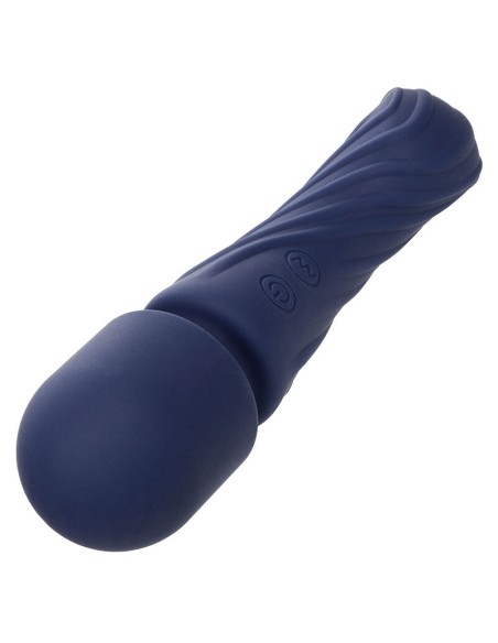 CALEXOTICS CHARISMA ALLURE MASAJEADOR DOBLE MOTOR 12 FUNCIONES 1725 CM X 45 CM MORADO