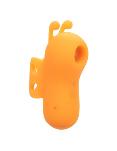 CALEXOTICS NEON VIBES THE BUZZING VIBE ESTIMULADOR DE DEDO 10 VIBRACIONES NARANJA