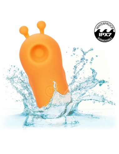 CALEXOTICS NEON VIBES THE BUZZING VIBE ESTIMULADOR DE DEDO 10 VIBRACIONES NARANJA