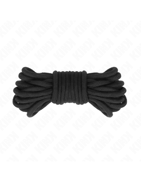 KINK CUERDA DE ALGODAN 5 METROS NEGRO
