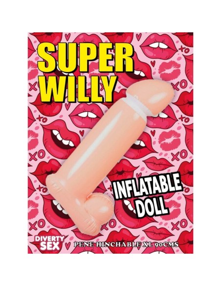 DIABLO PICANTE PENE HINCHABLE 100 CM