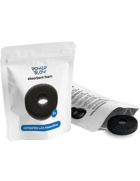 KIIROO POWER BLOW ESPUMA ABSORBENTE DE RESPUESTO 5 UNIDADES