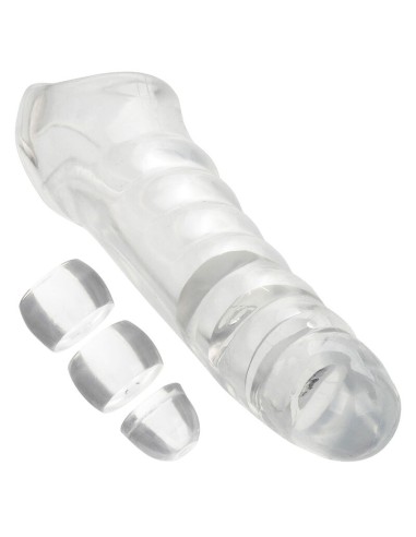 CALEXOTICS MAXX EXTENSOR DE PENE AJUSTABLE TRANSPARENTE