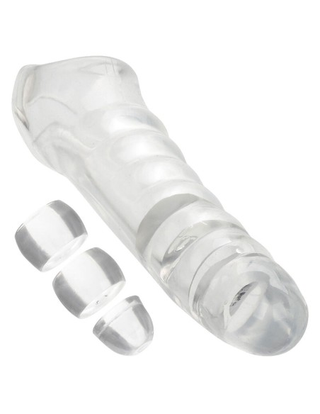 CALEXOTICS MAXX EXTENSOR DE PENE AJUSTABLE TRANSPARENTE CALEXOTICS MAXX EXTENSOR DE PENE AJUSTABLE TRANSPARENTE
