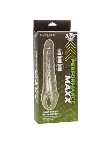CALEXOTICS MAXX EXTENSOR DE PENE AJUSTABLE TRANSPARENTE