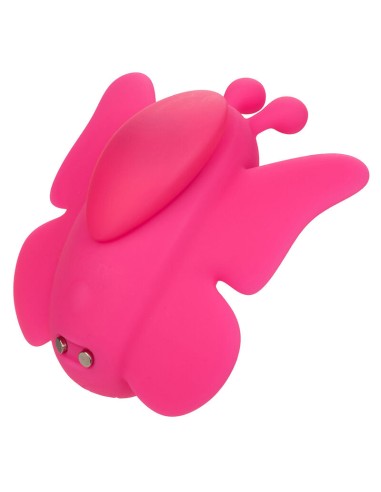 CALEXOTICS NEON VIBES THE FLUTTER VIBE ESTIMULADOR 10 VIBRACIONES ROSA