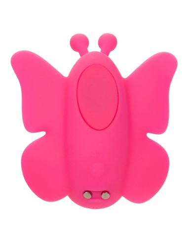 CALEXOTICS NEON VIBES THE FLUTTER VIBE ESTIMULADOR 10 VIBRACIONES ROSA