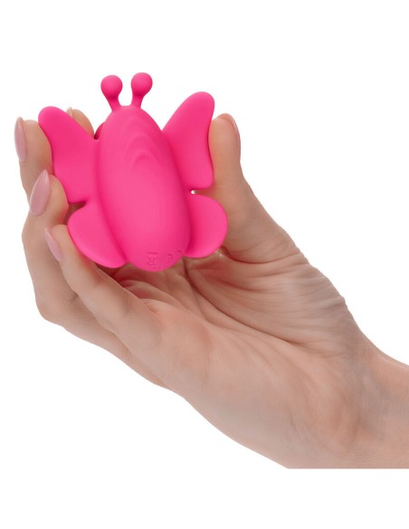 CALEXOTICS NEON VIBES THE FLUTTER VIBE ESTIMULADOR 10 VIBRACIONES ROSA