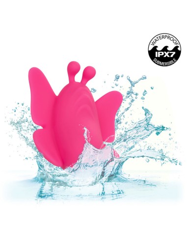 CALEXOTICS NEON VIBES THE FLUTTER VIBE ESTIMULADOR 10 VIBRACIONES ROSA
