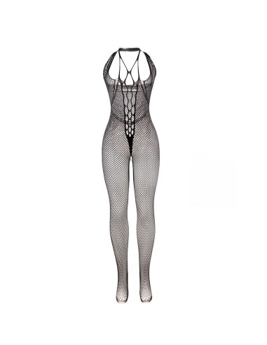 SUBBLIME 951788 BODYSTOCKING LARGO DE REJILLA TIRANTES EN PECHO Y ESPALDA NEGRO TALLA ANICA