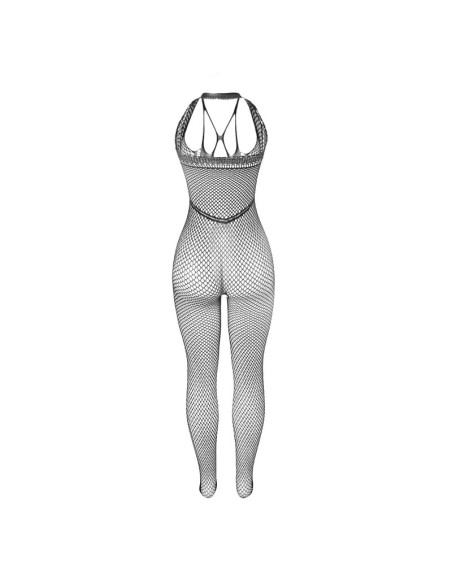 SUBBLIME 951788 BODYSTOCKING LARGO DE REJILLA TIRANTES EN PECHO Y ESPALDA NEGRO TALLA ANICA