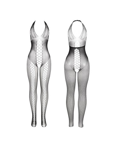 SUBBLIME 951832 BODYSTOCKING ESPALDA ABIERTA Y DETALLES ENTRECRUZADOS NEGRO TALLA ANICA