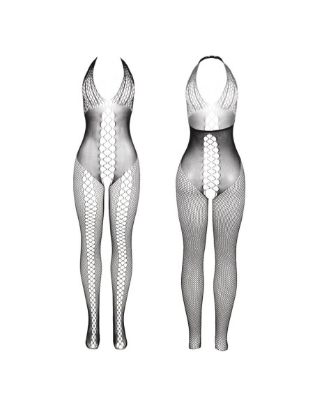 SUBBLIME 951832 BODYSTOCKING ESPALDA ABIERTA Y DETALLES ENTRECRUZADOS NEGRO TALLA ANICA