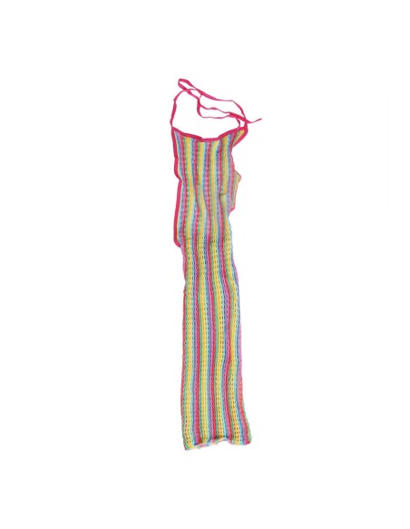 SUBBLIME 952341 BODYSTOCKING DE REJILLA ARCOIRIS TALLA ANICA