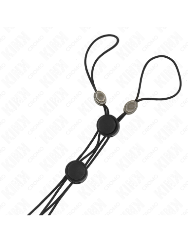 KINK PINZAS PARA PEZONES DETALLE ROSA CON ELASTICO NEGRO