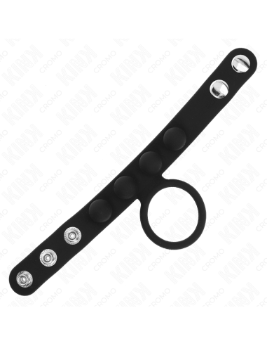 KINK ANILLO PENE CUERO 35 CM CON CIERRE A PRESIAN 23 X 2 CM
