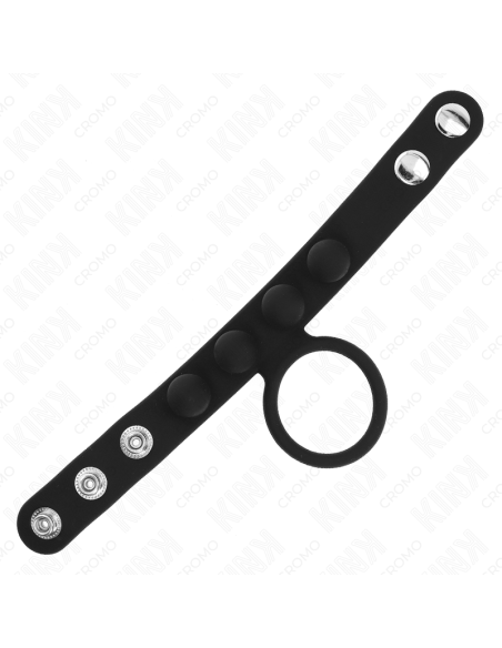 KINK ANILLO PENE CUERO 35 CM CON CIERRE A PRESIAN 23 X 2 CM