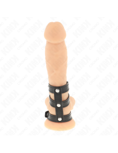 KINK ANILLO PENE POLIPIEL TRIPLE CON CIERRE A PRESIAN 2